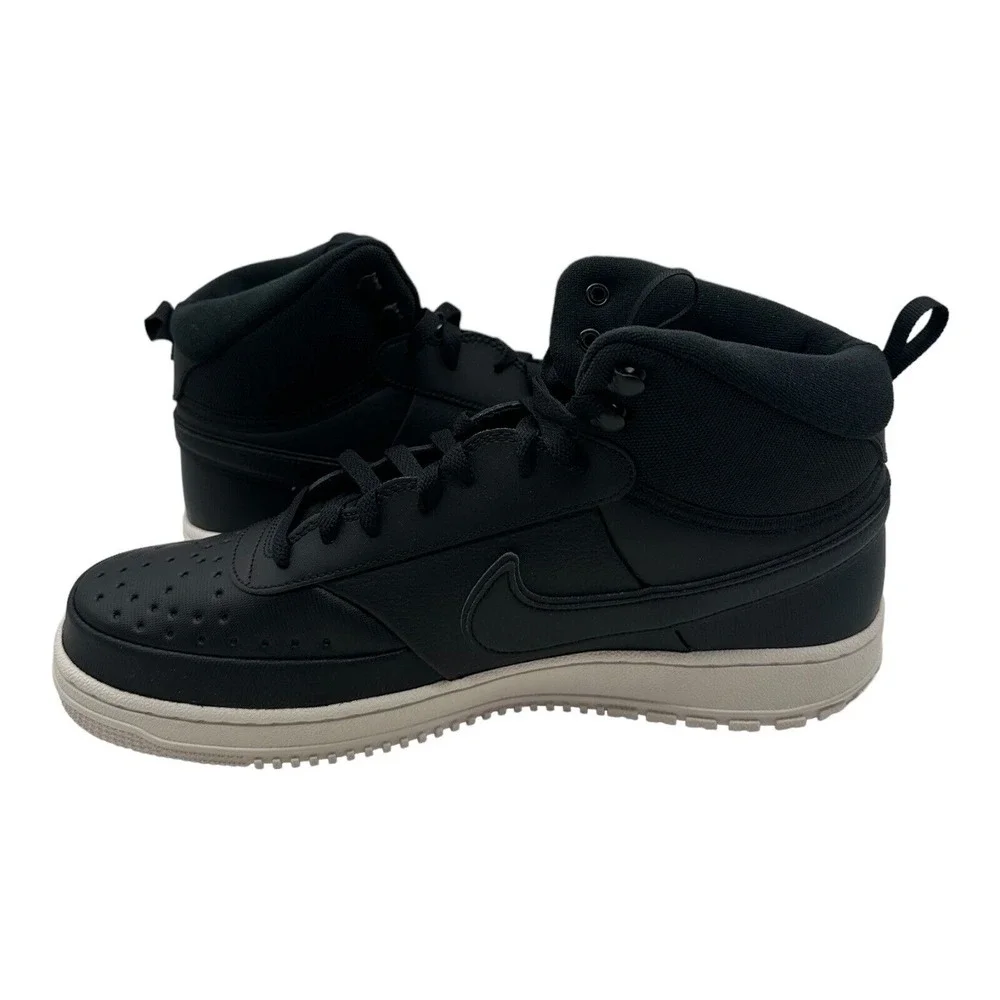Men's Nike Court Vision Mid Shoes‎ Men's Size 9 Boots Black/Phantom/Black